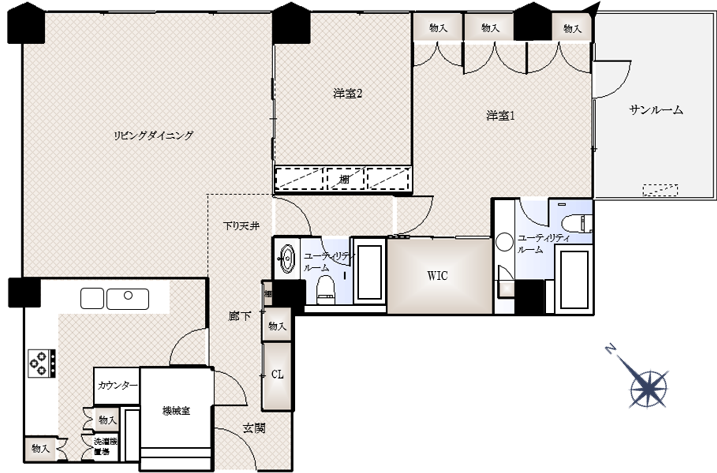 赤坂プラザ201号室